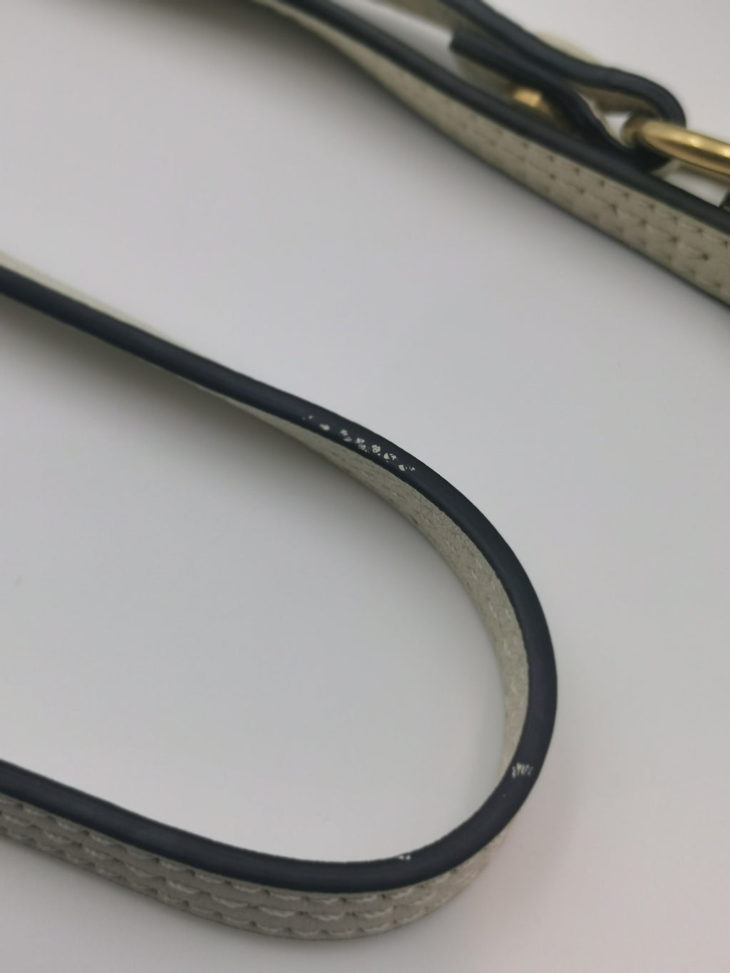 Chloe Metal White Satchel