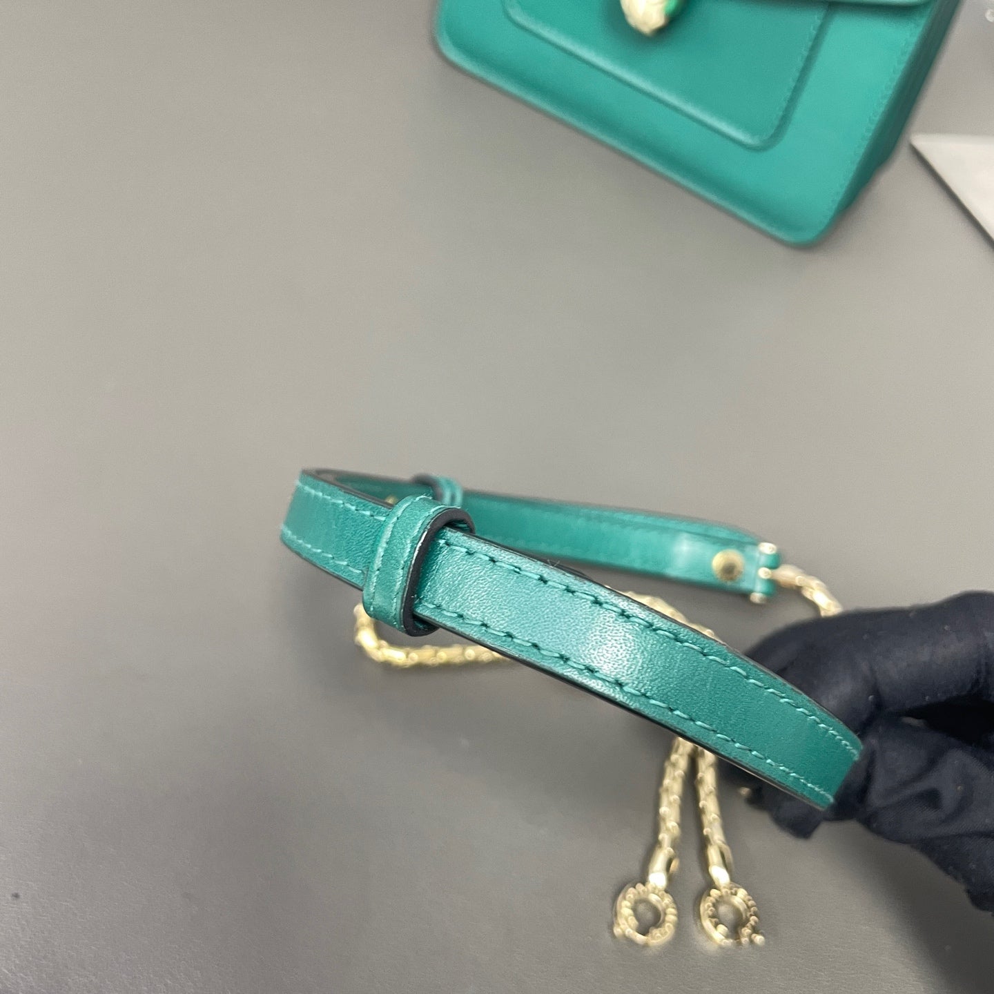 Bvlgari Green Crossbody