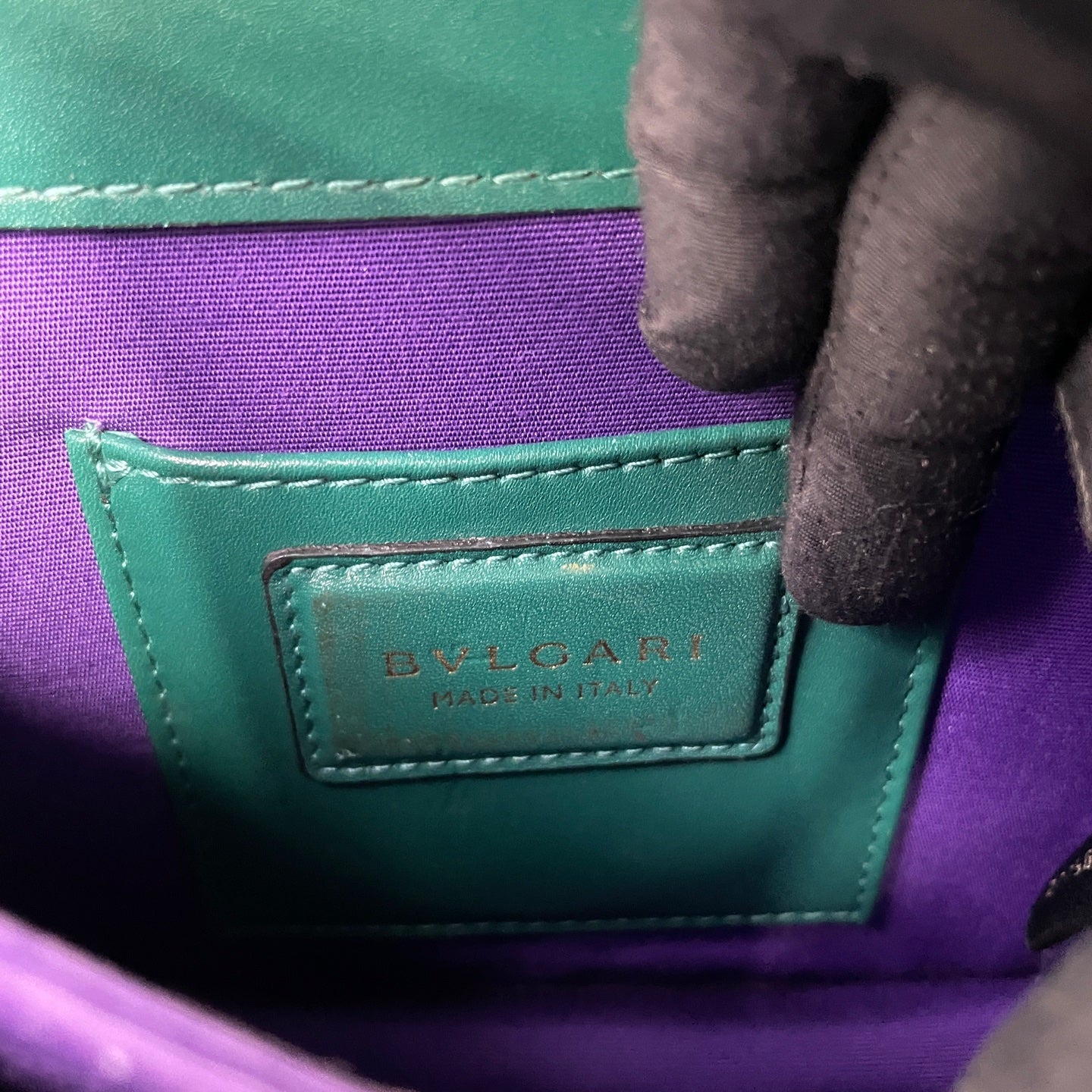 Bvlgari Green Crossbody