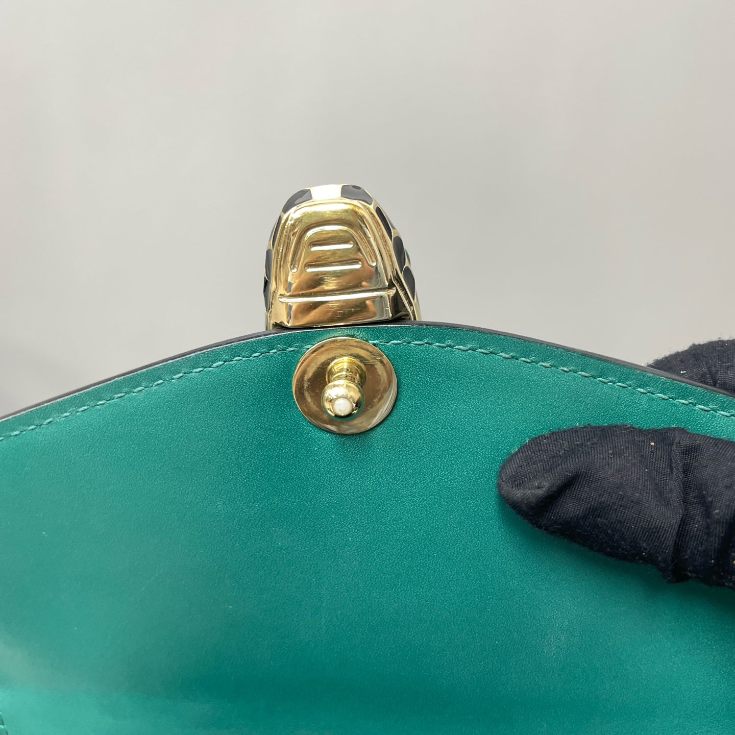 Bvlgari Green Crossbody