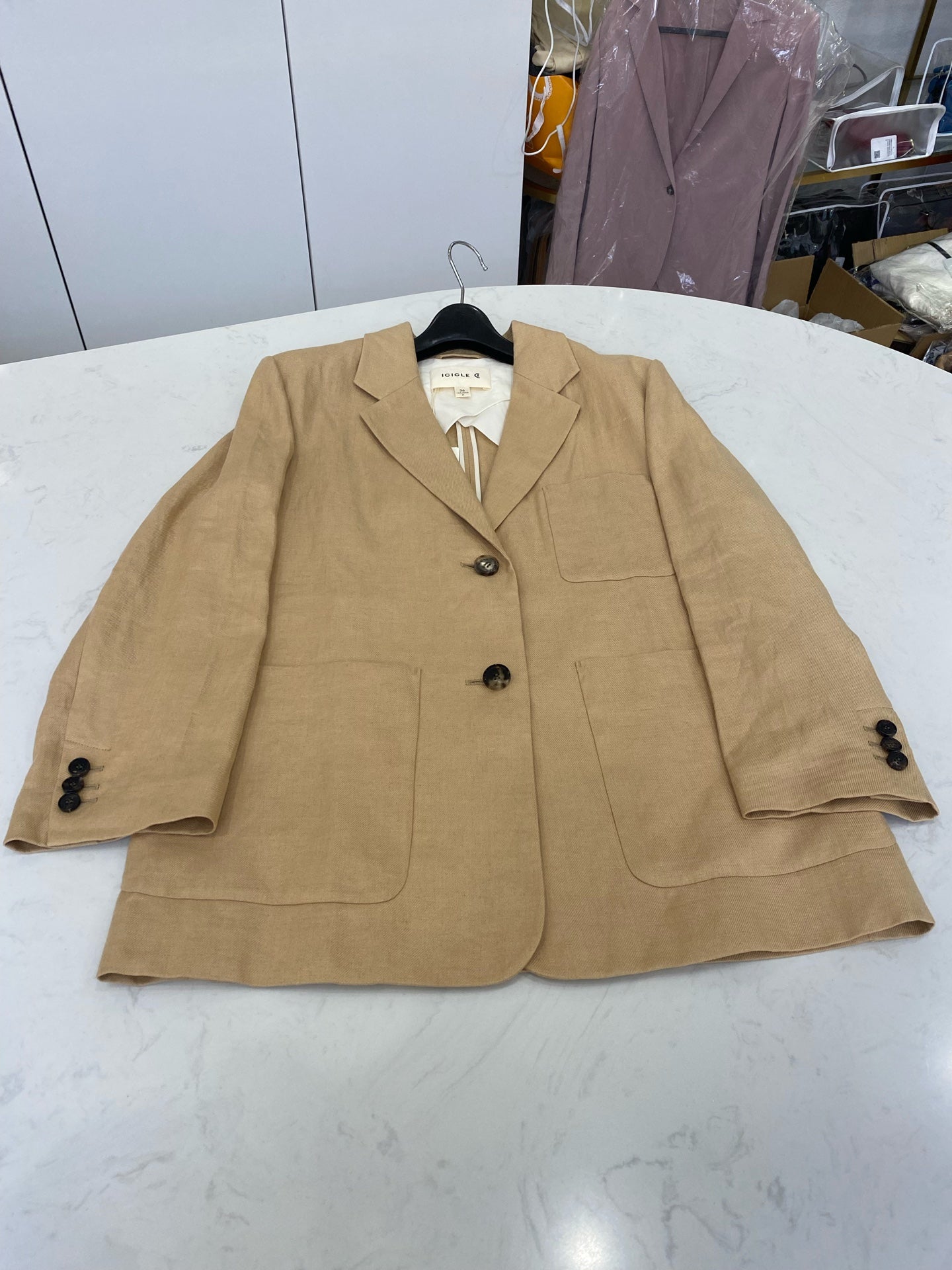 icicle之禾 Beige Suit