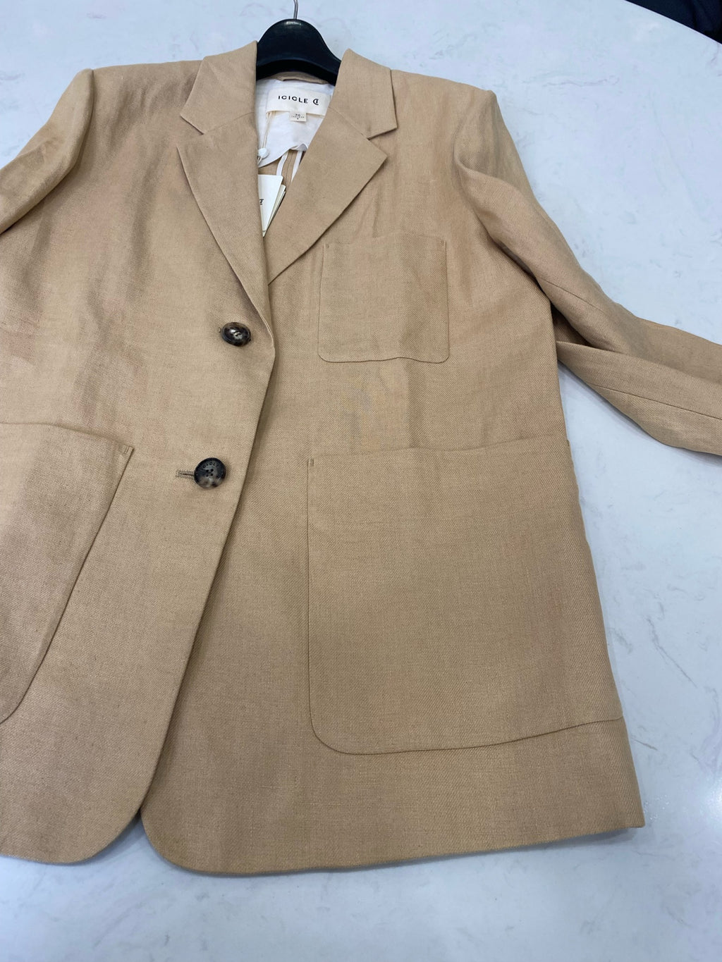 icicle之禾 Beige Suit
