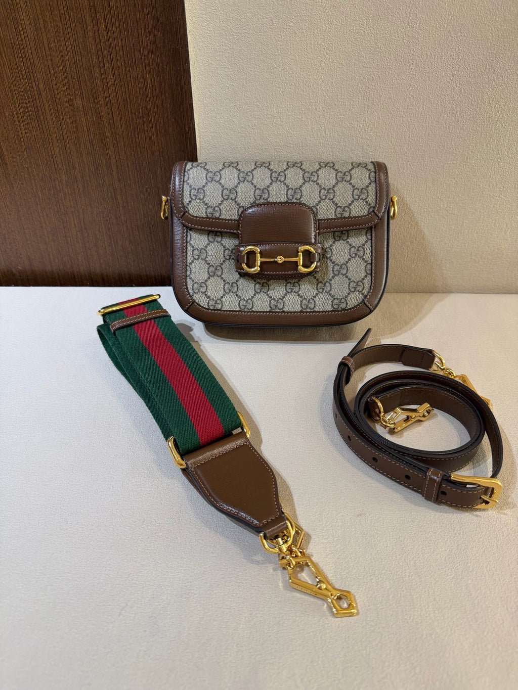 Gucci Classic Brown Saddle Bag