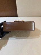 Gucci Classic Brown Saddle Bag