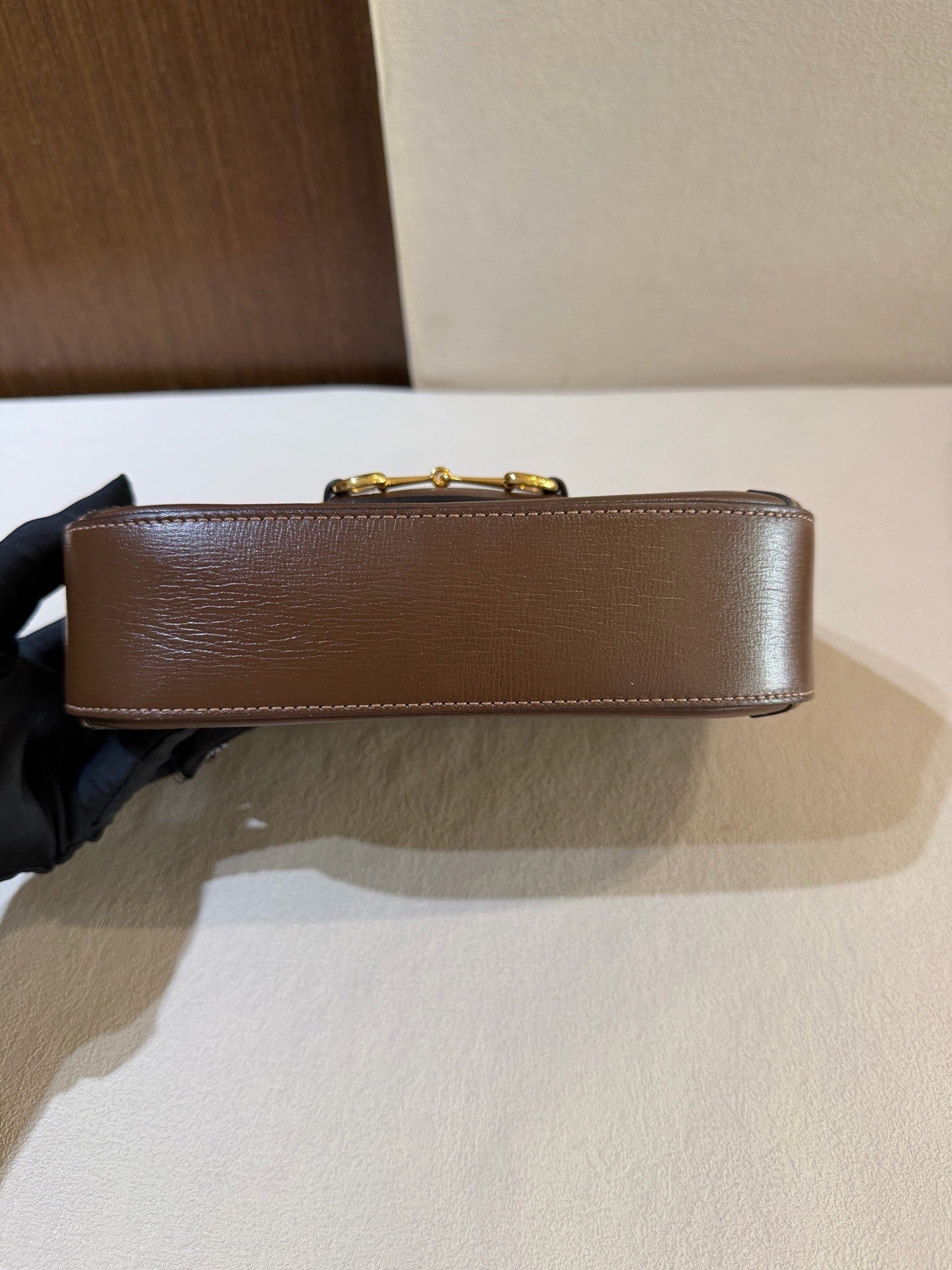Gucci Classic Brown Saddle Bag