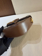 Gucci Classic Brown Saddle Bag