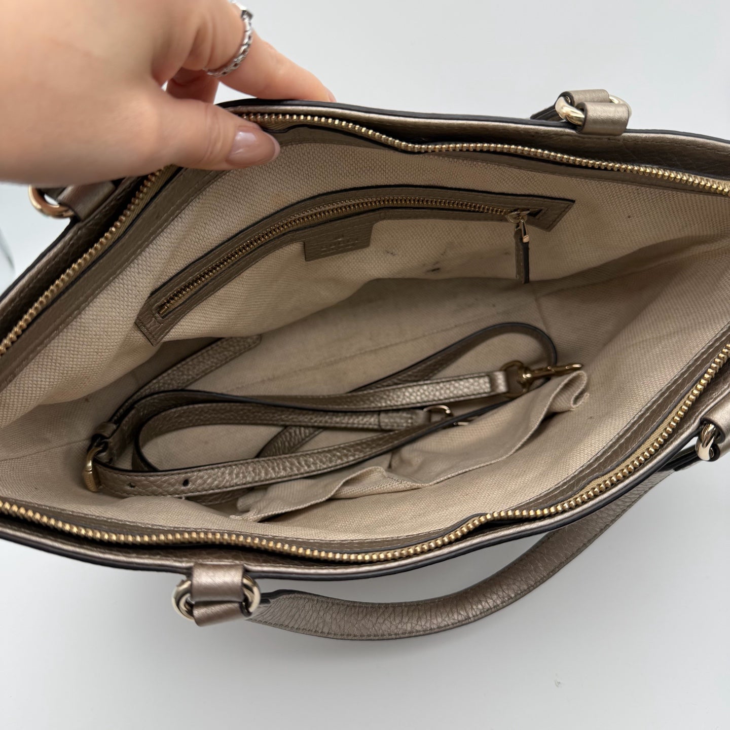 Gucci Gold Crossbody