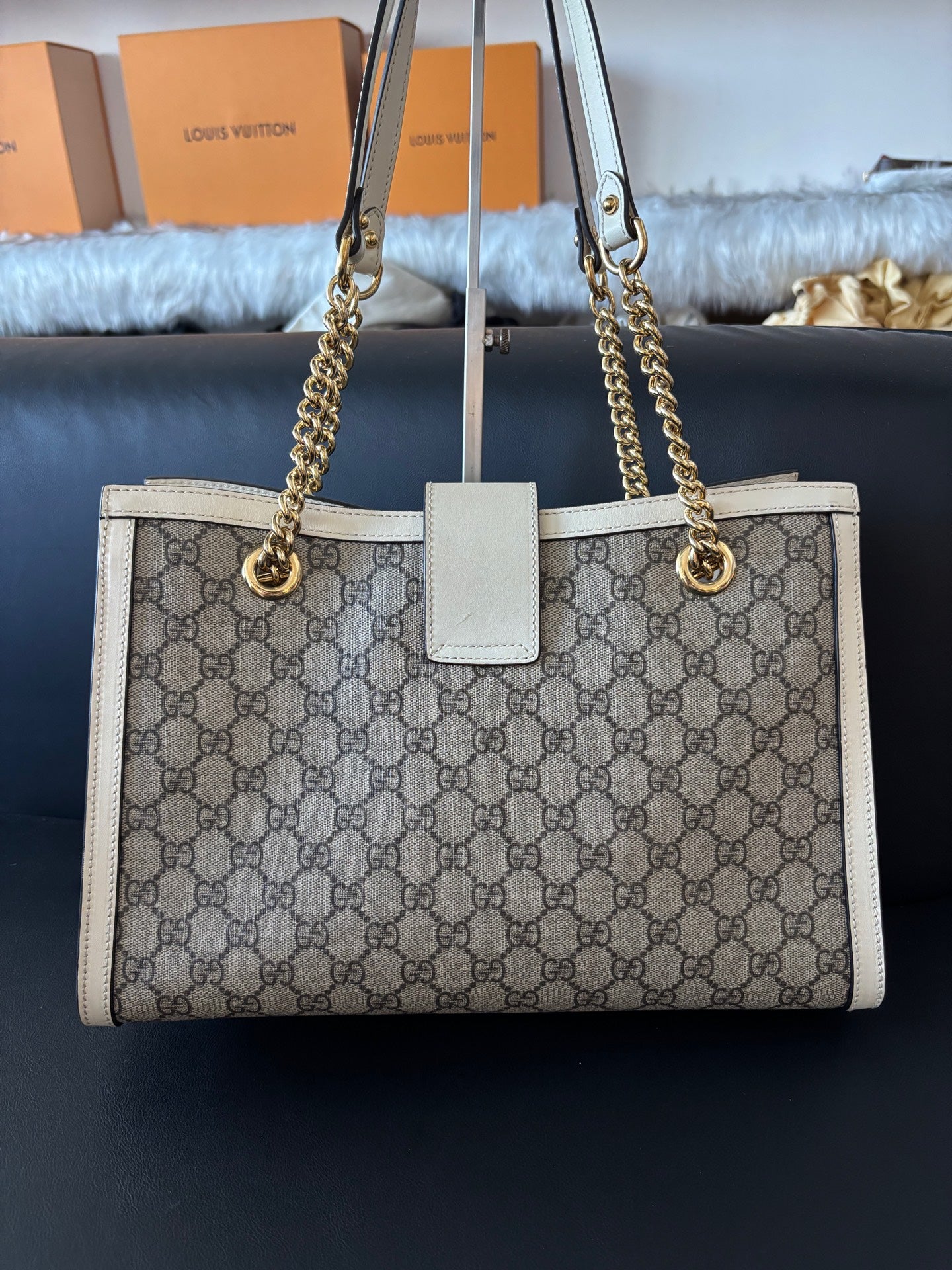 Gucci White Tote