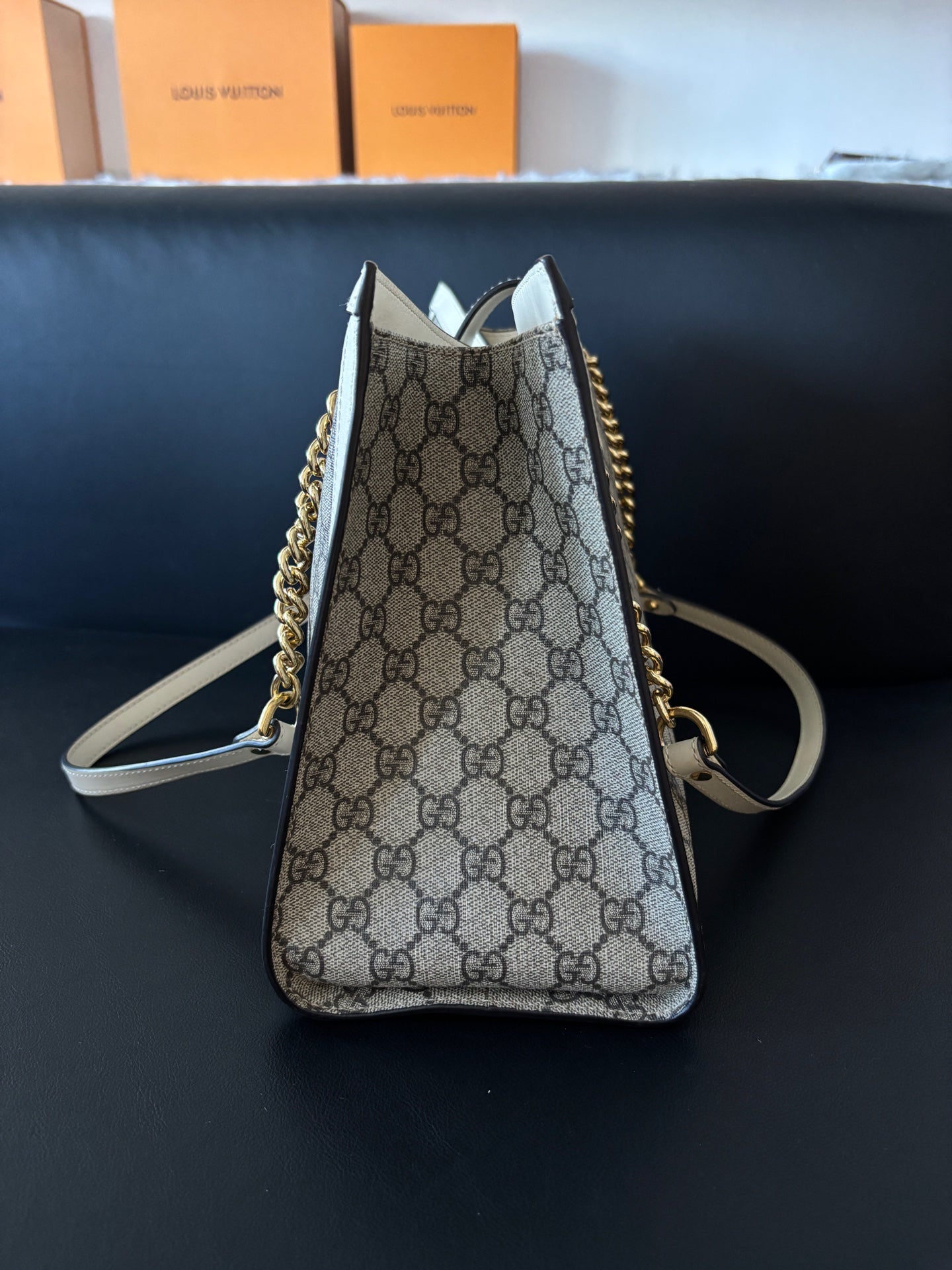 Gucci White Tote