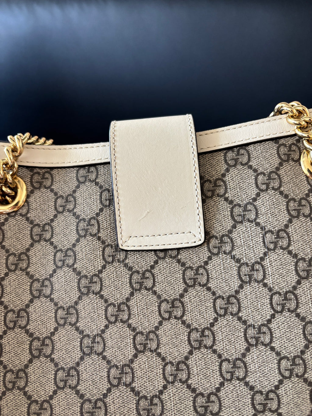 Gucci White Tote