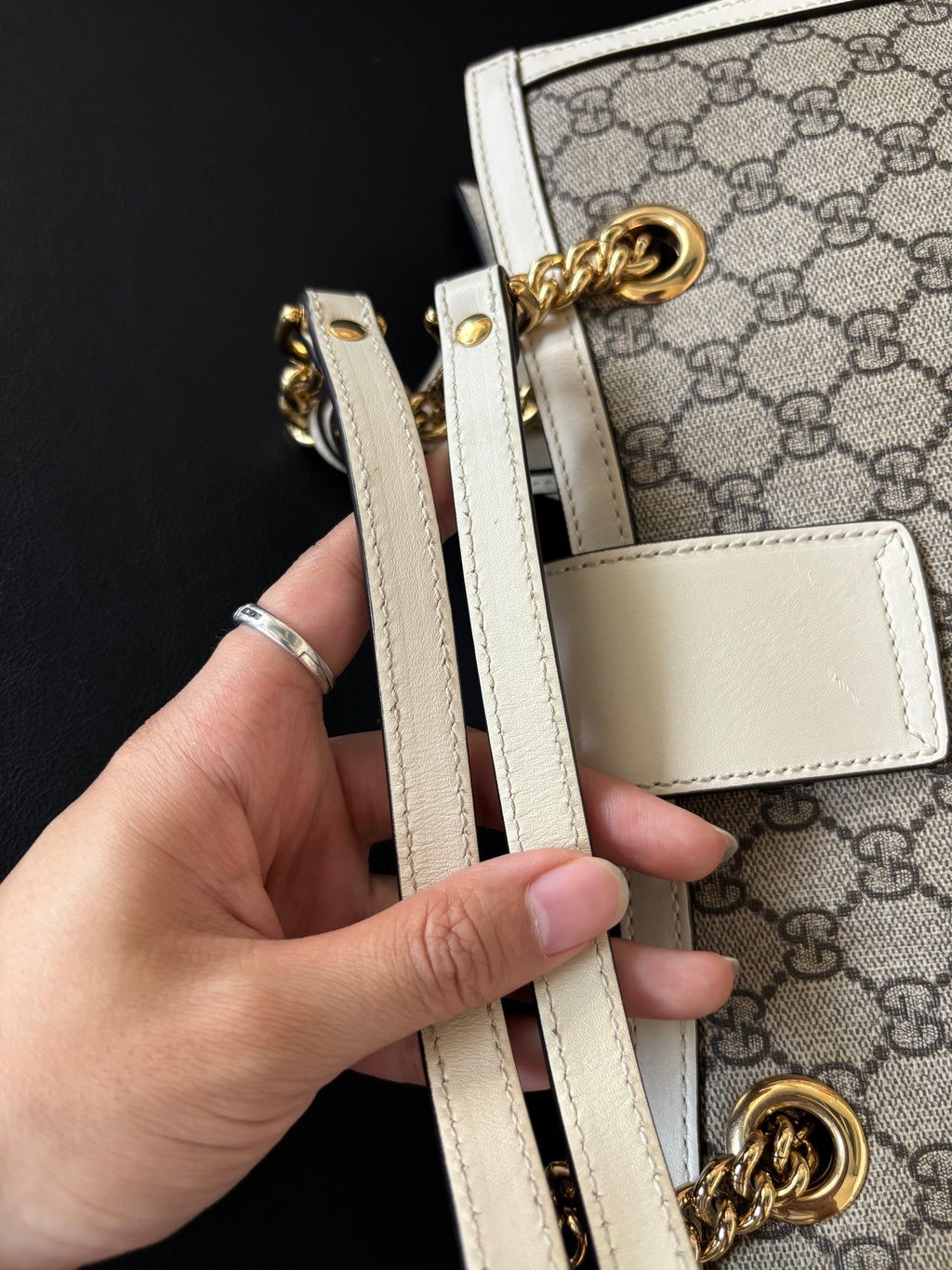 Gucci White Tote