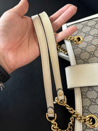 Gucci White Tote
