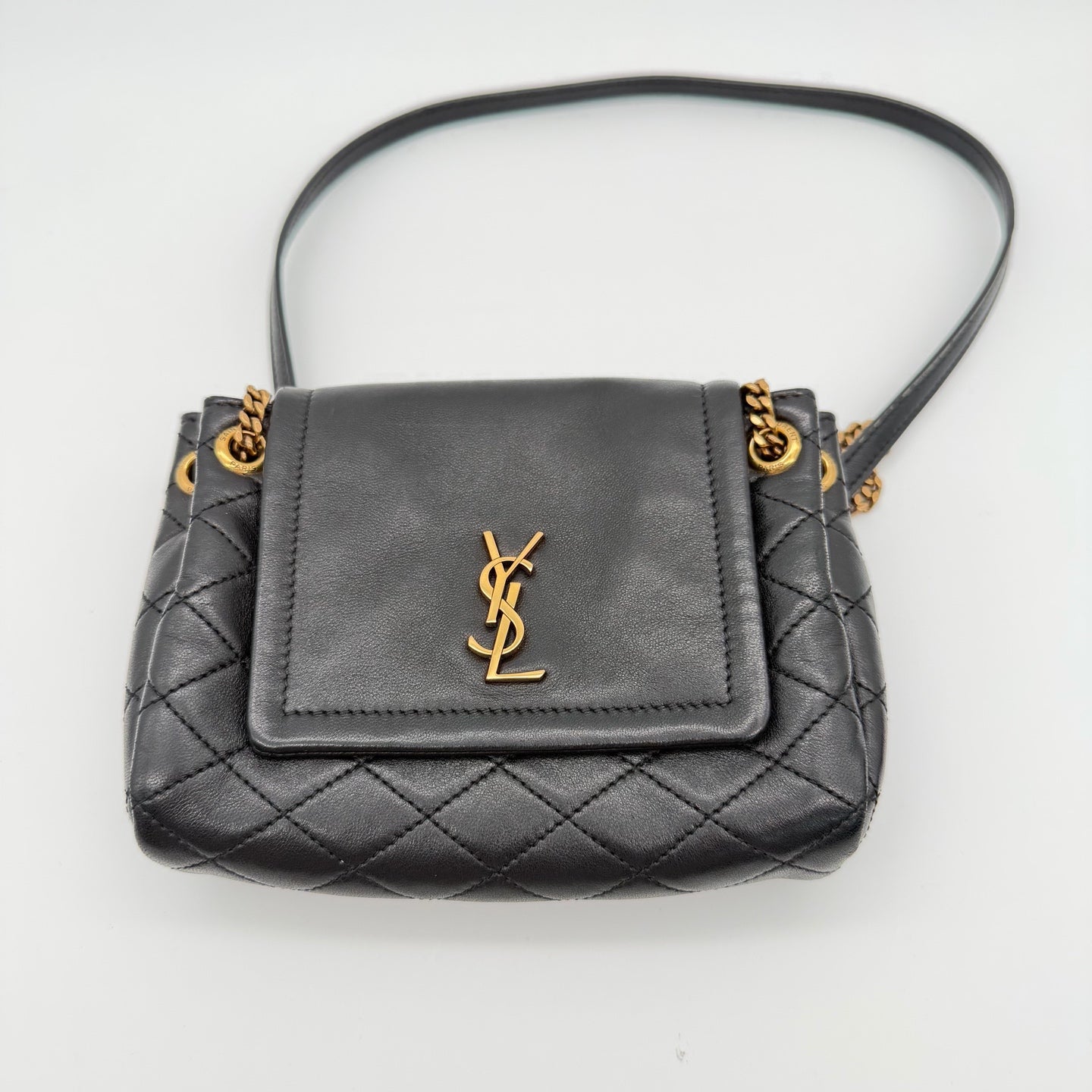 Saint laurent Leather Black Shoulder Bag