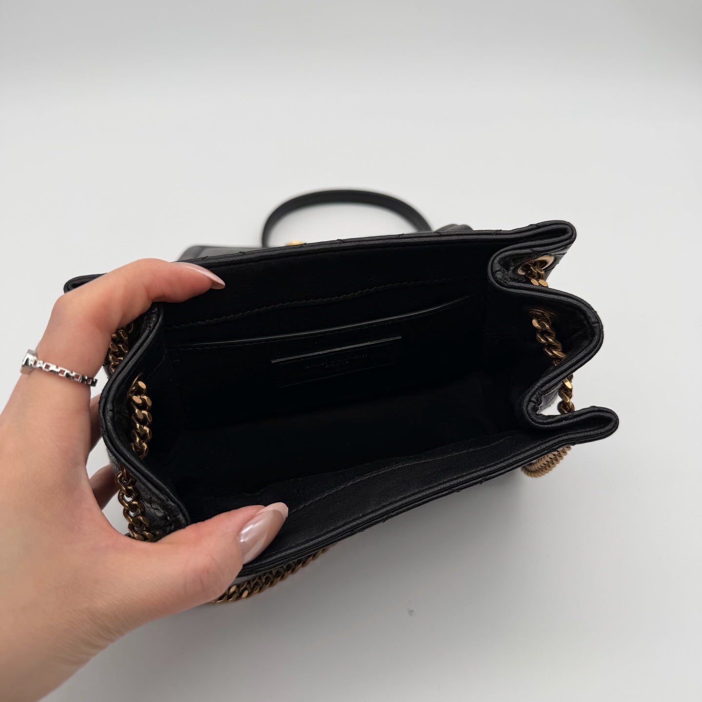 Saint laurent Leather Black Shoulder Bag