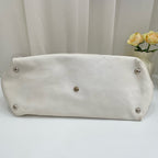 Gucci Canvas White Shoulder Bag