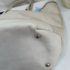 Gucci Canvas White Shoulder Bag