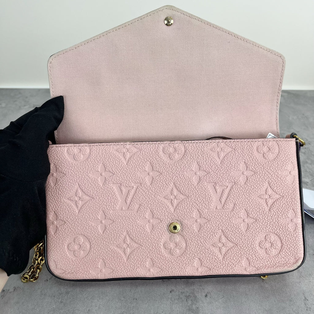 Louis Vuitton Félicie Chain-Strap Pochette M82608