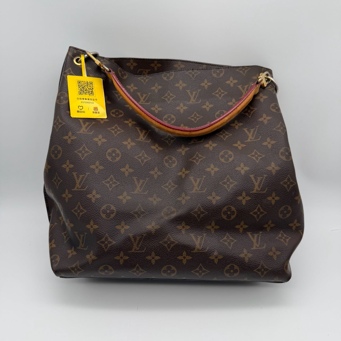 Louis Vuitton Leather Backpack