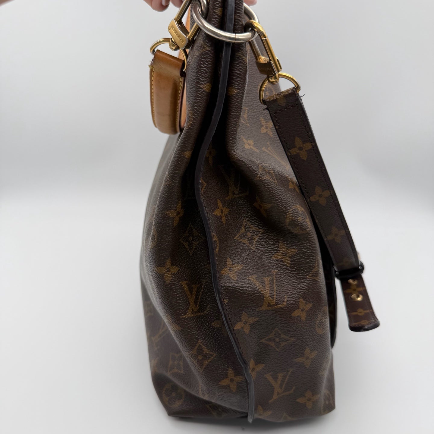 Louis Vuitton Leather Backpack