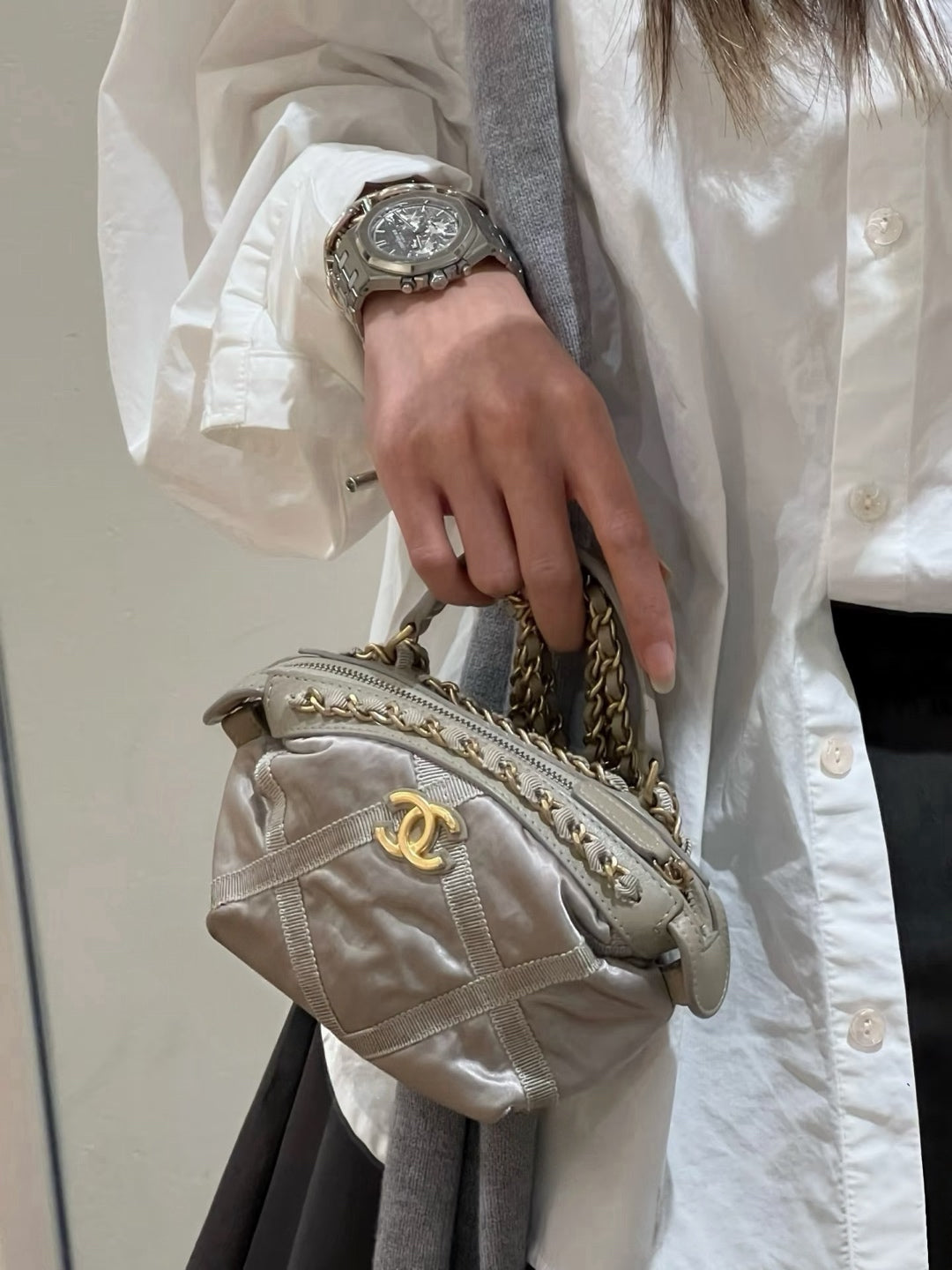 Chanel Cordura Gray