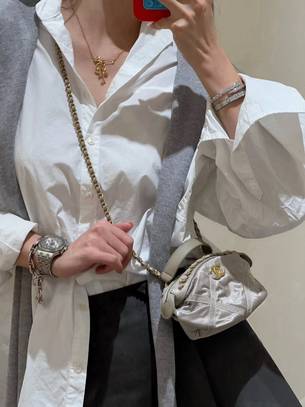 Chanel Cordura Gray