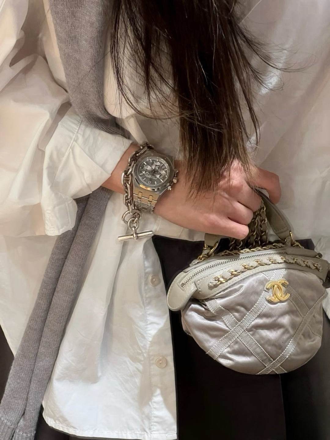 Chanel Cordura Gray