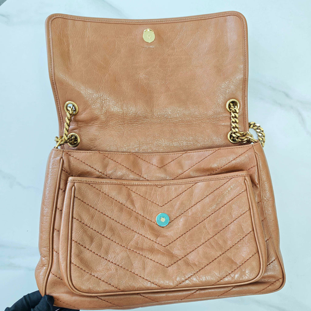 Saint laurent NIKI Series Brown Crossbody 6331581YG072522