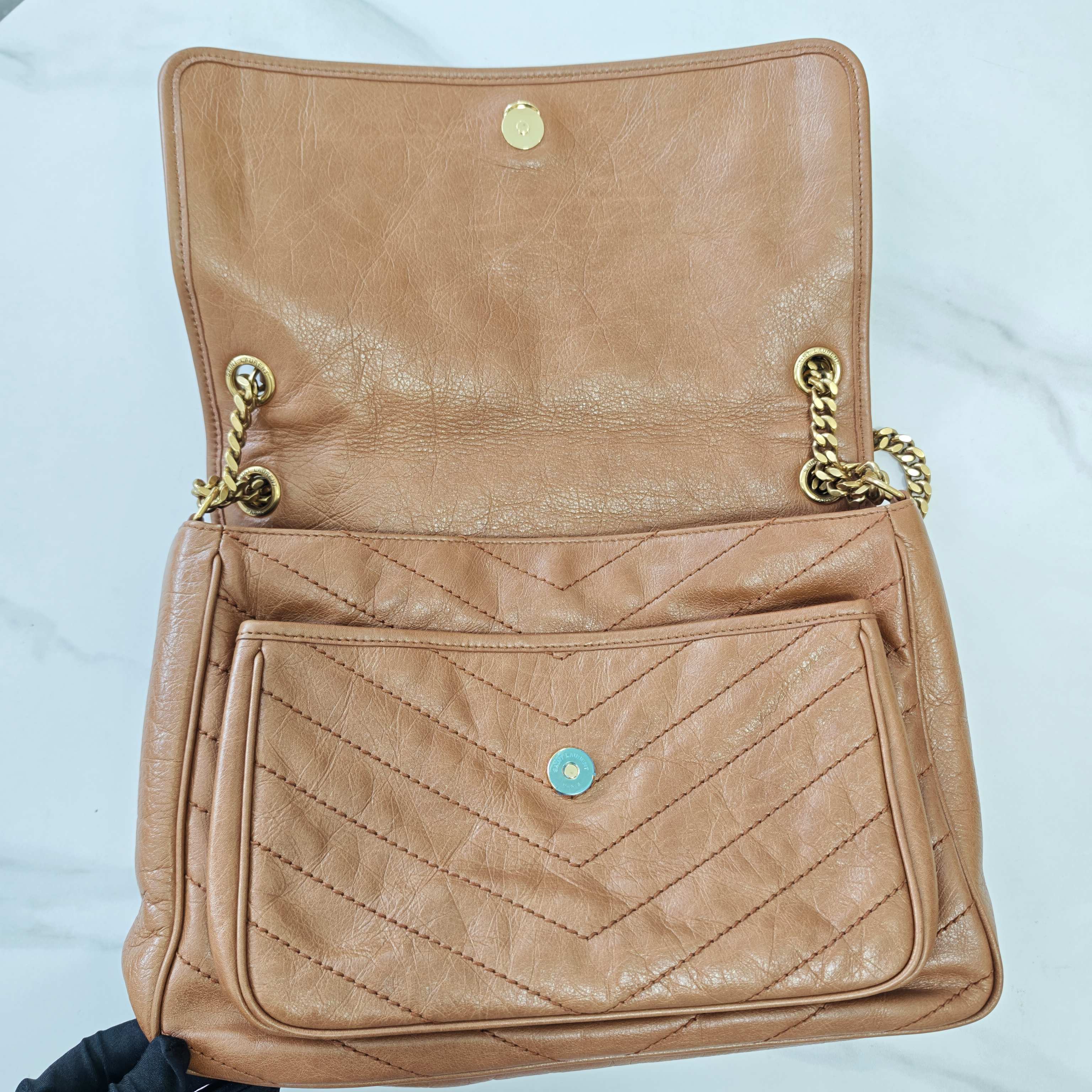 Saint laurent NIKI Series Brown Crossbody 6331581YG072522