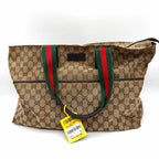Gucci Canvas Shoulder Bag