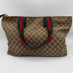 Gucci Canvas Shoulder Bag