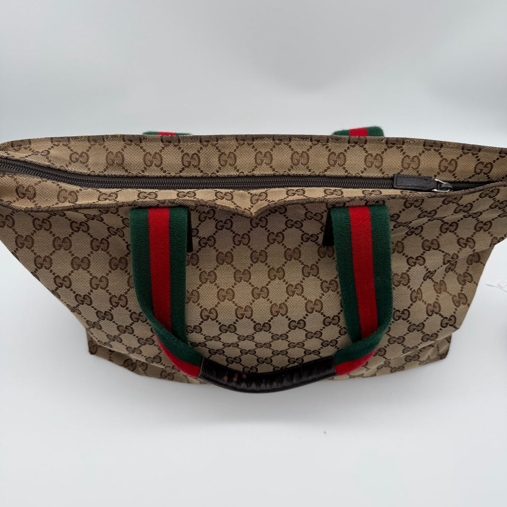 Gucci Canvas Shoulder Bag