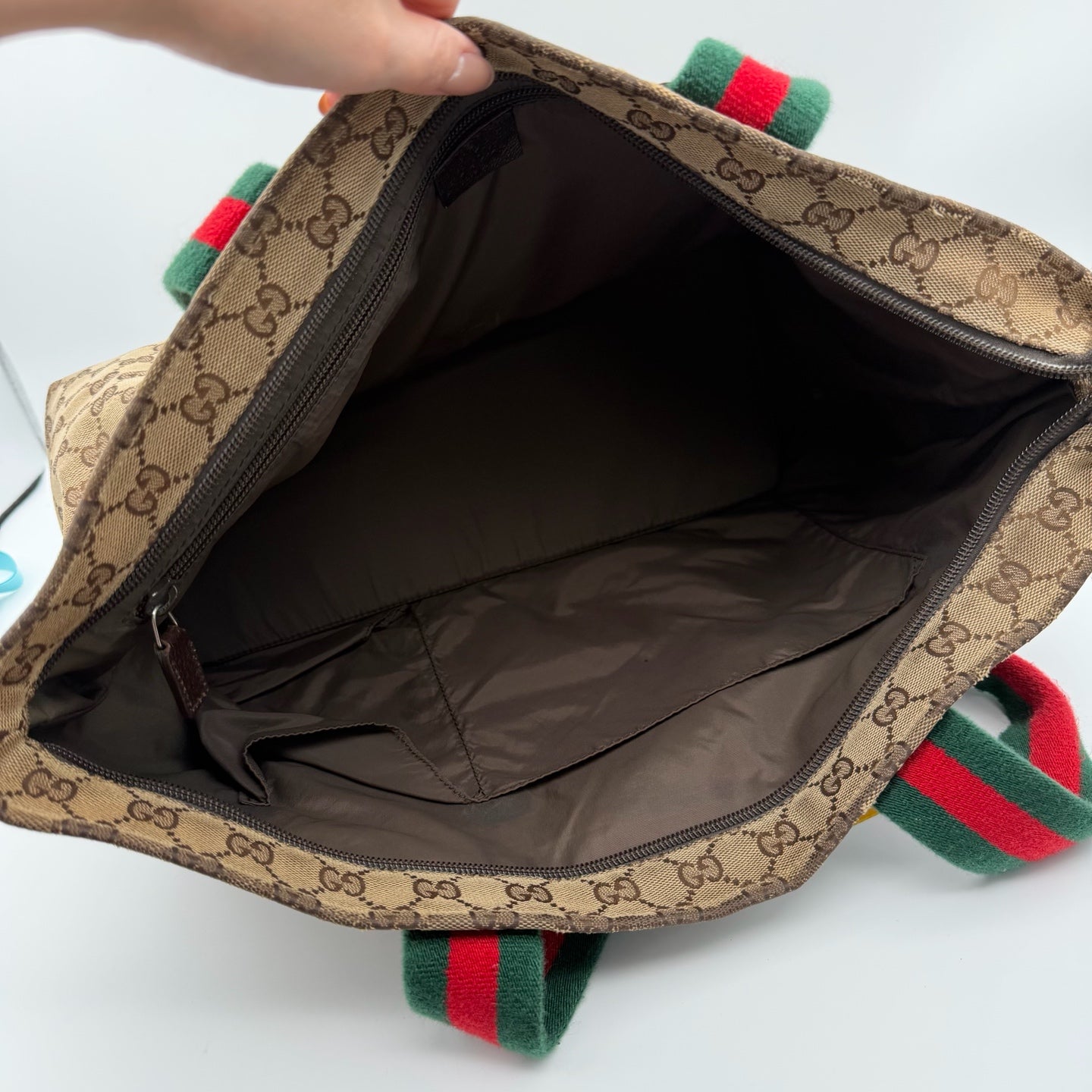 Gucci Canvas Shoulder Bag