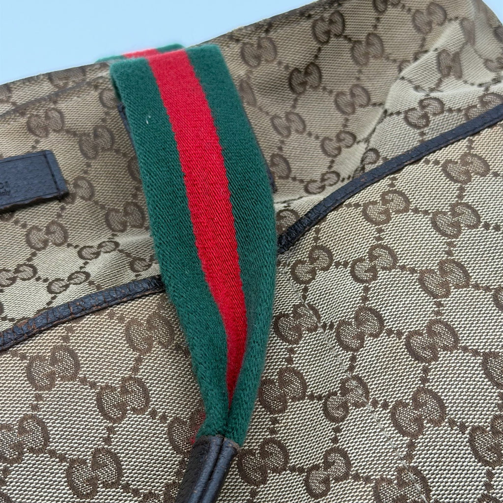 Gucci Canvas Shoulder Bag