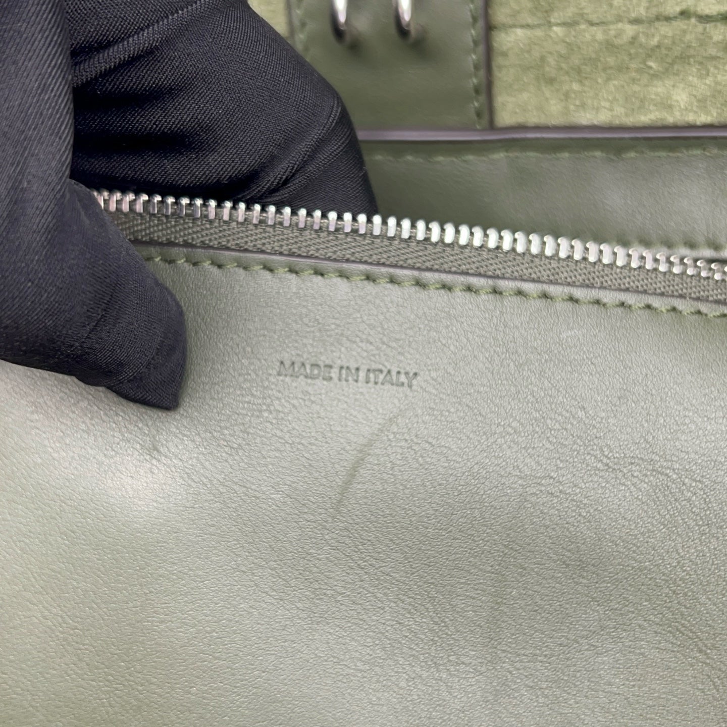 Celine Green Tote