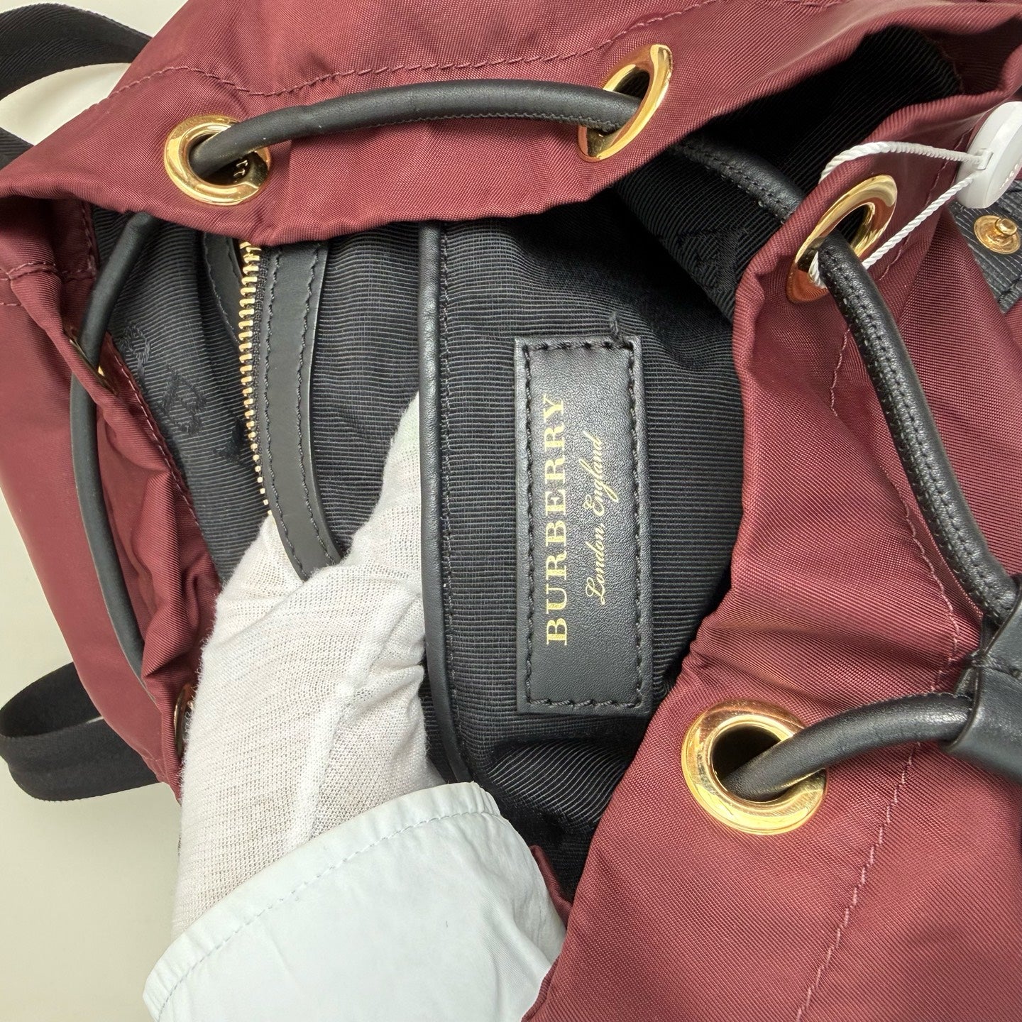 Burberry Red Backpack