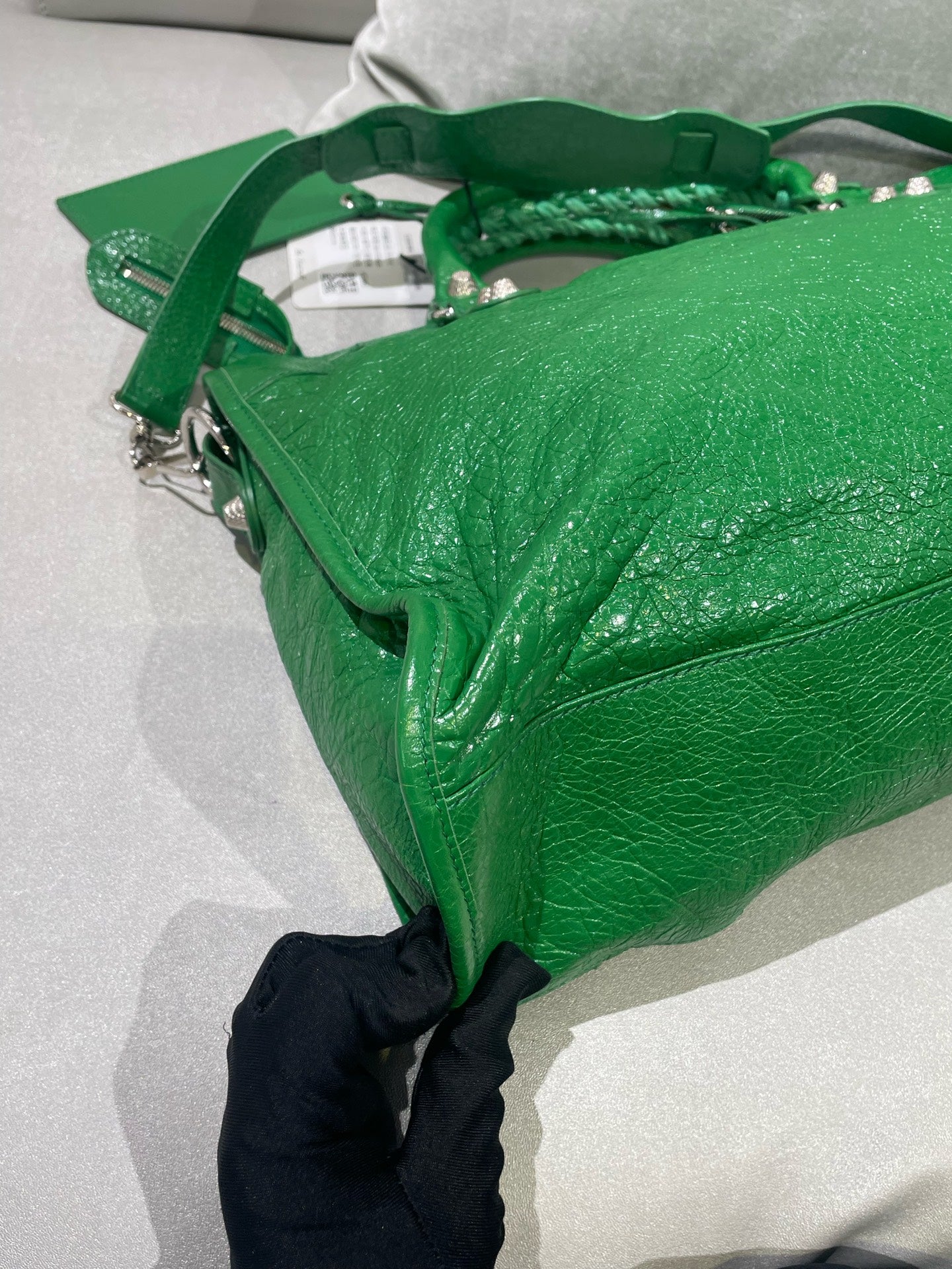 Balenciaga Green Shoulder Bag 281770-D94JN-3775