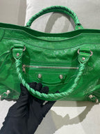Balenciaga Green Shoulder Bag 281770-D94JN-3775