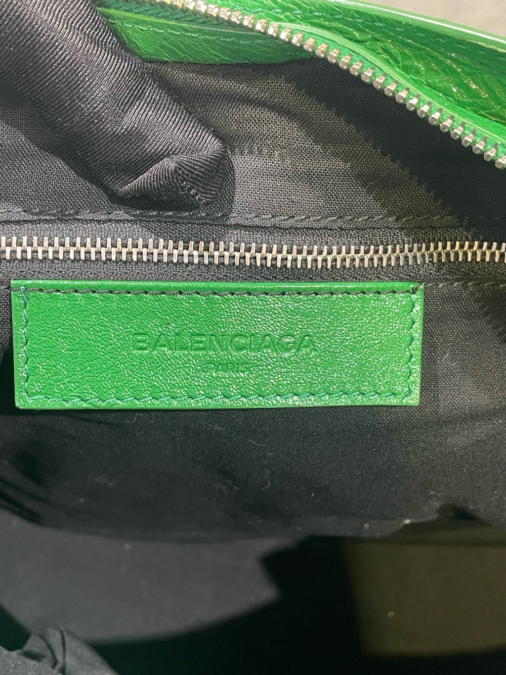 Balenciaga Green Shoulder Bag 281770-D94JN-3775