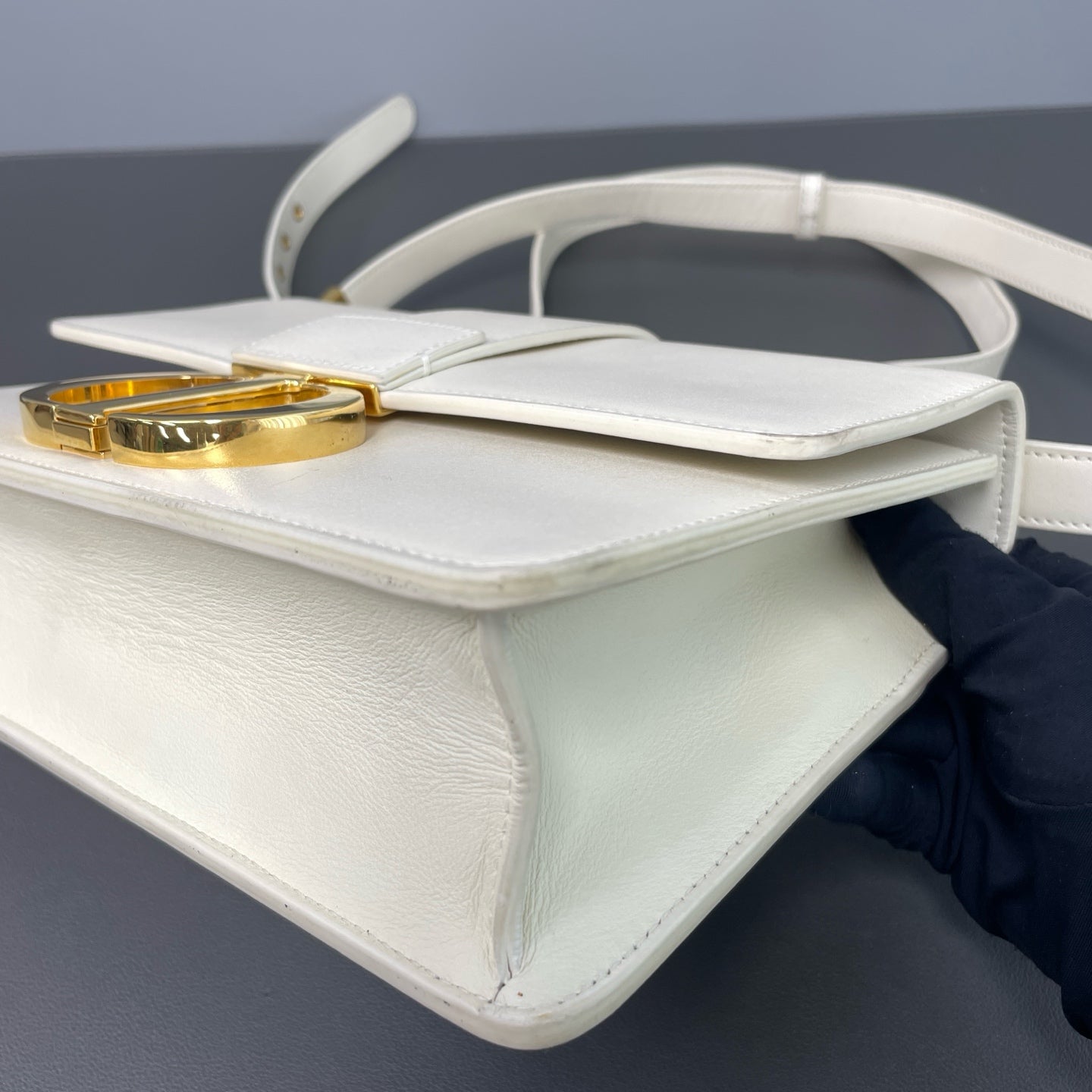 Dior White Shoulder Bag