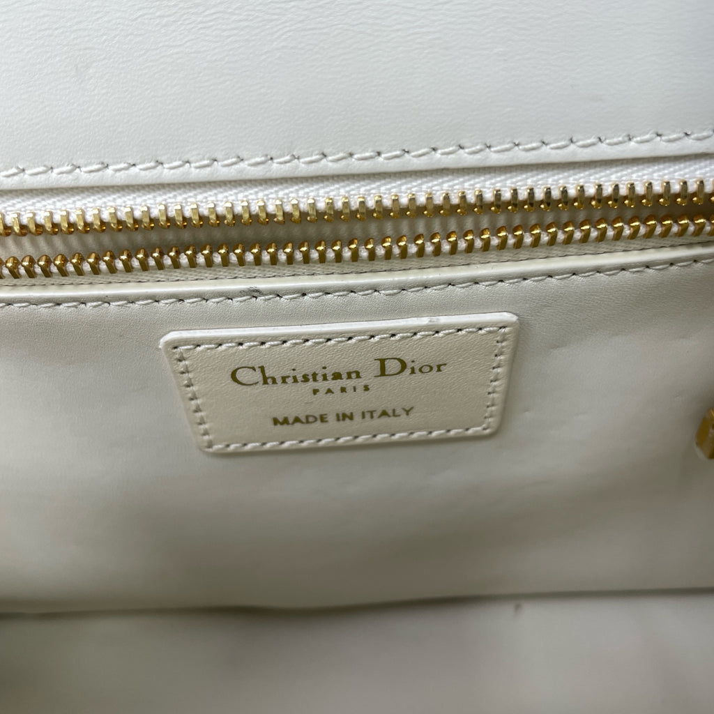 Dior White Shoulder Bag