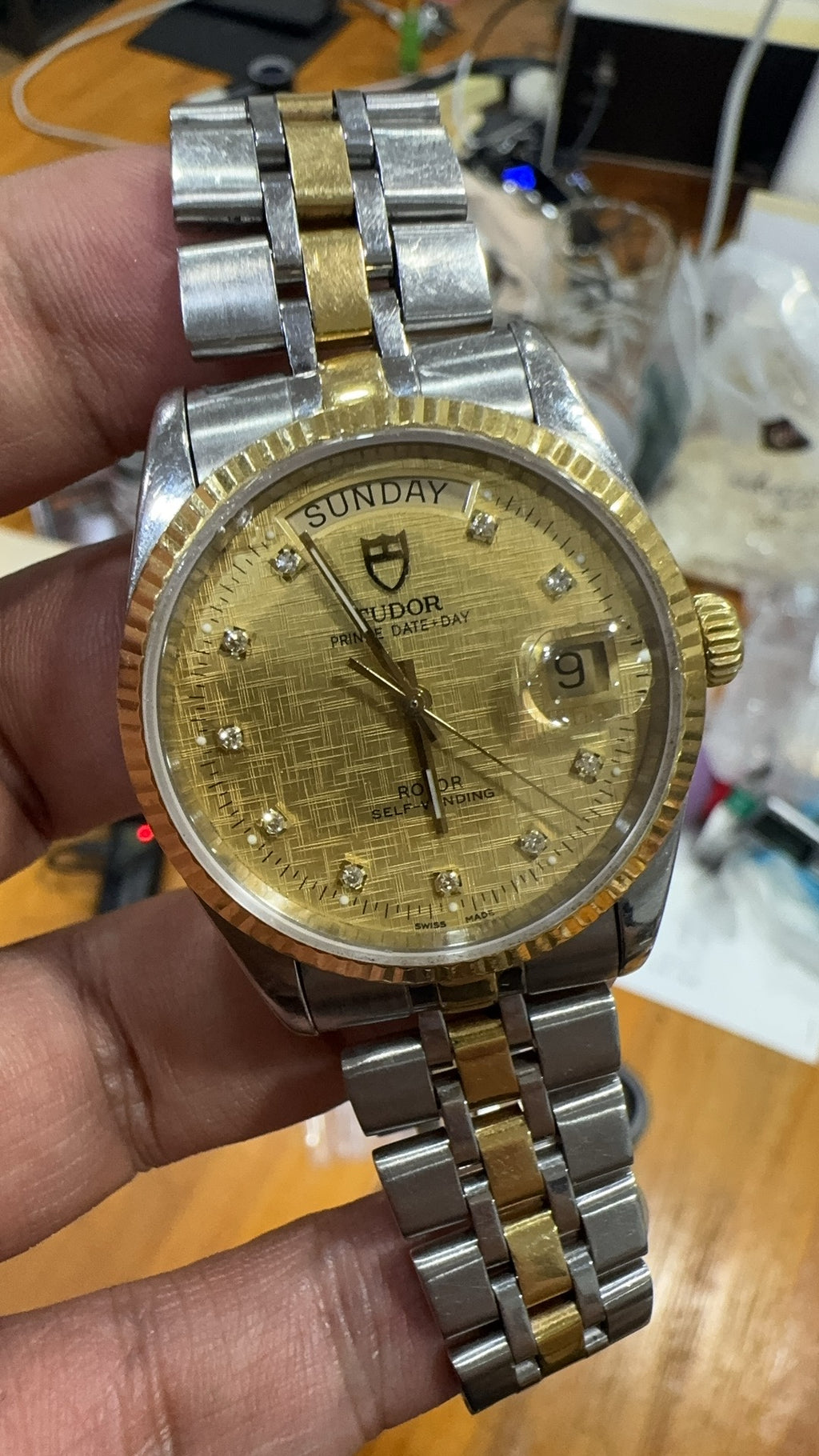 Tudor Prince Sunday Calendar Model 36 millimeters m76213-0007