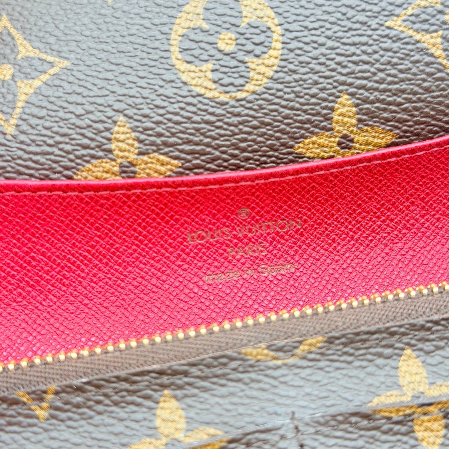Louis Vuitton Canvas Red