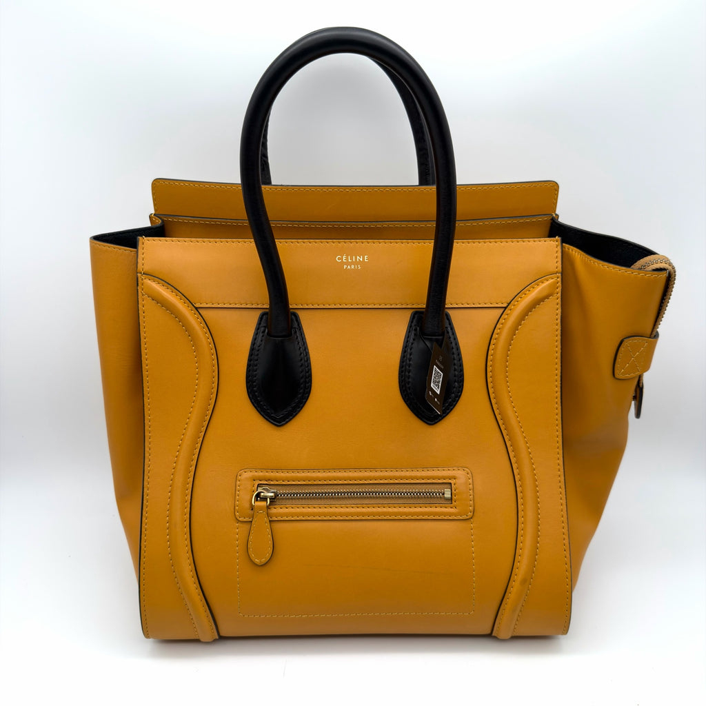 Celine Yellow Satchel