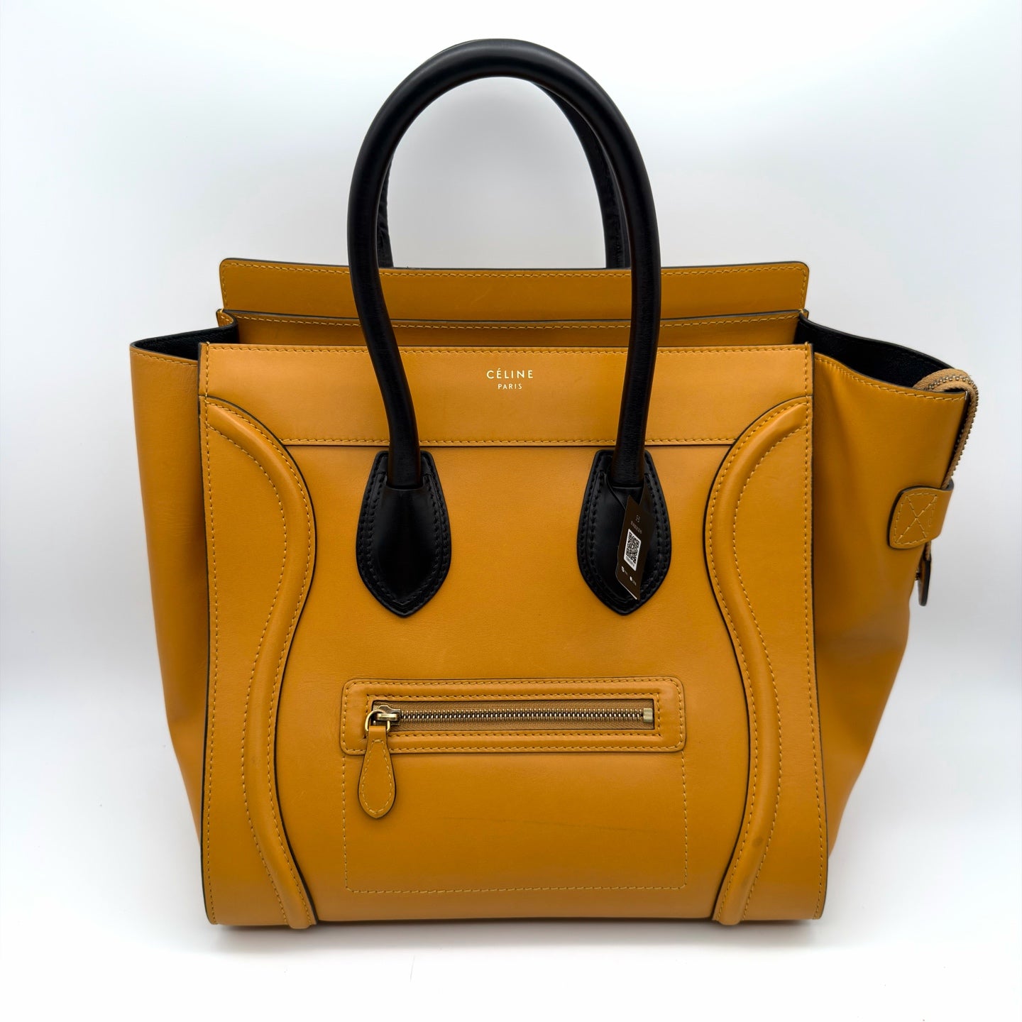 Celine Yellow Satchel
