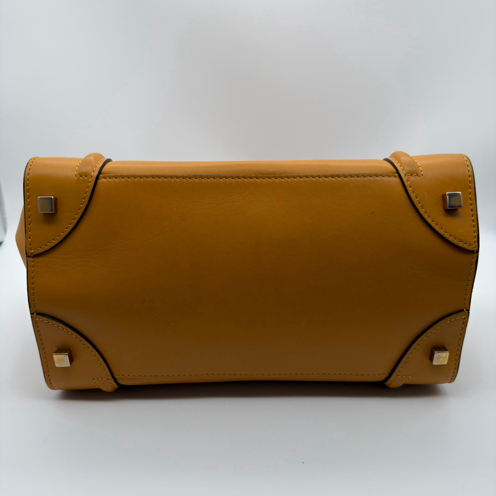 Celine Yellow Satchel