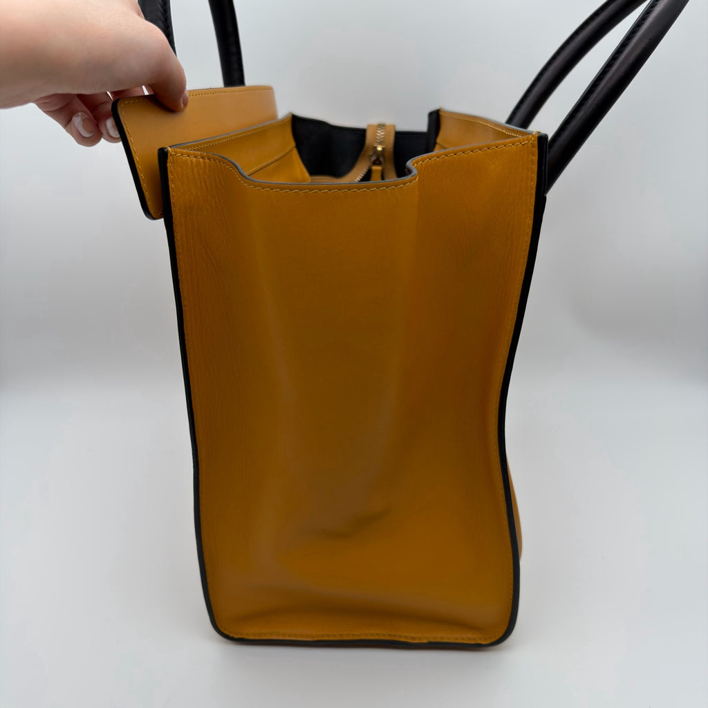 Celine Yellow Satchel