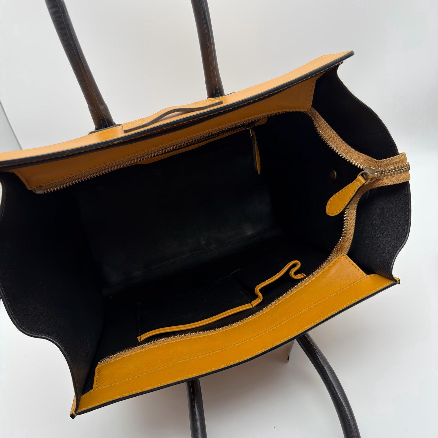Celine Yellow Satchel