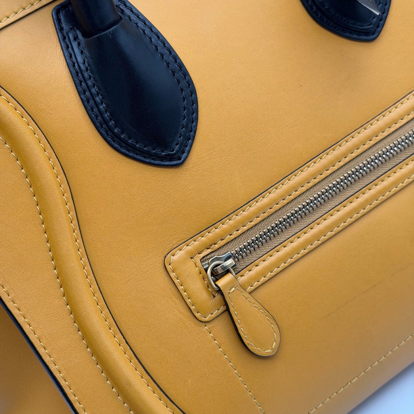 Celine Yellow Satchel