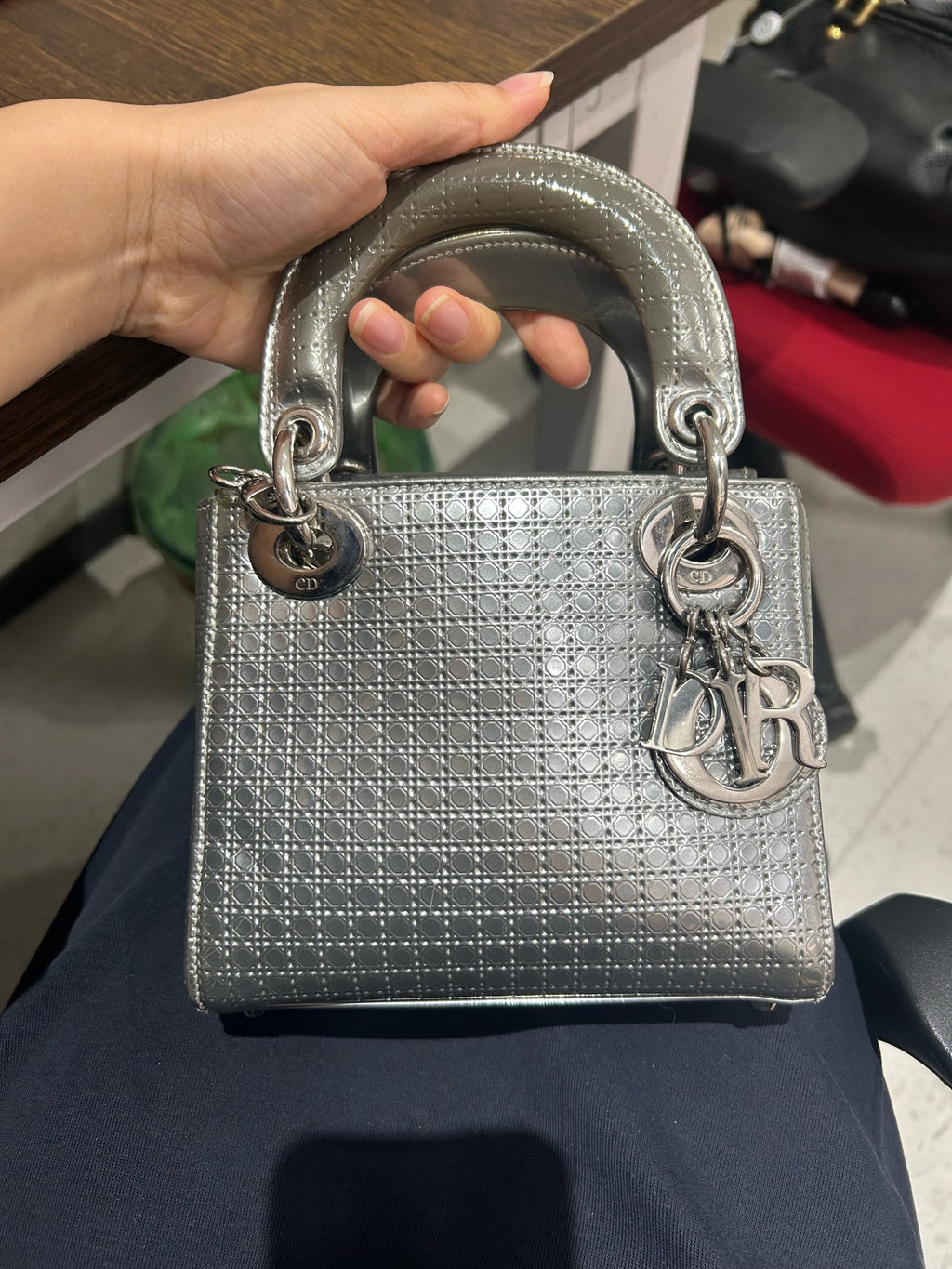 Dior Silver Crossbody