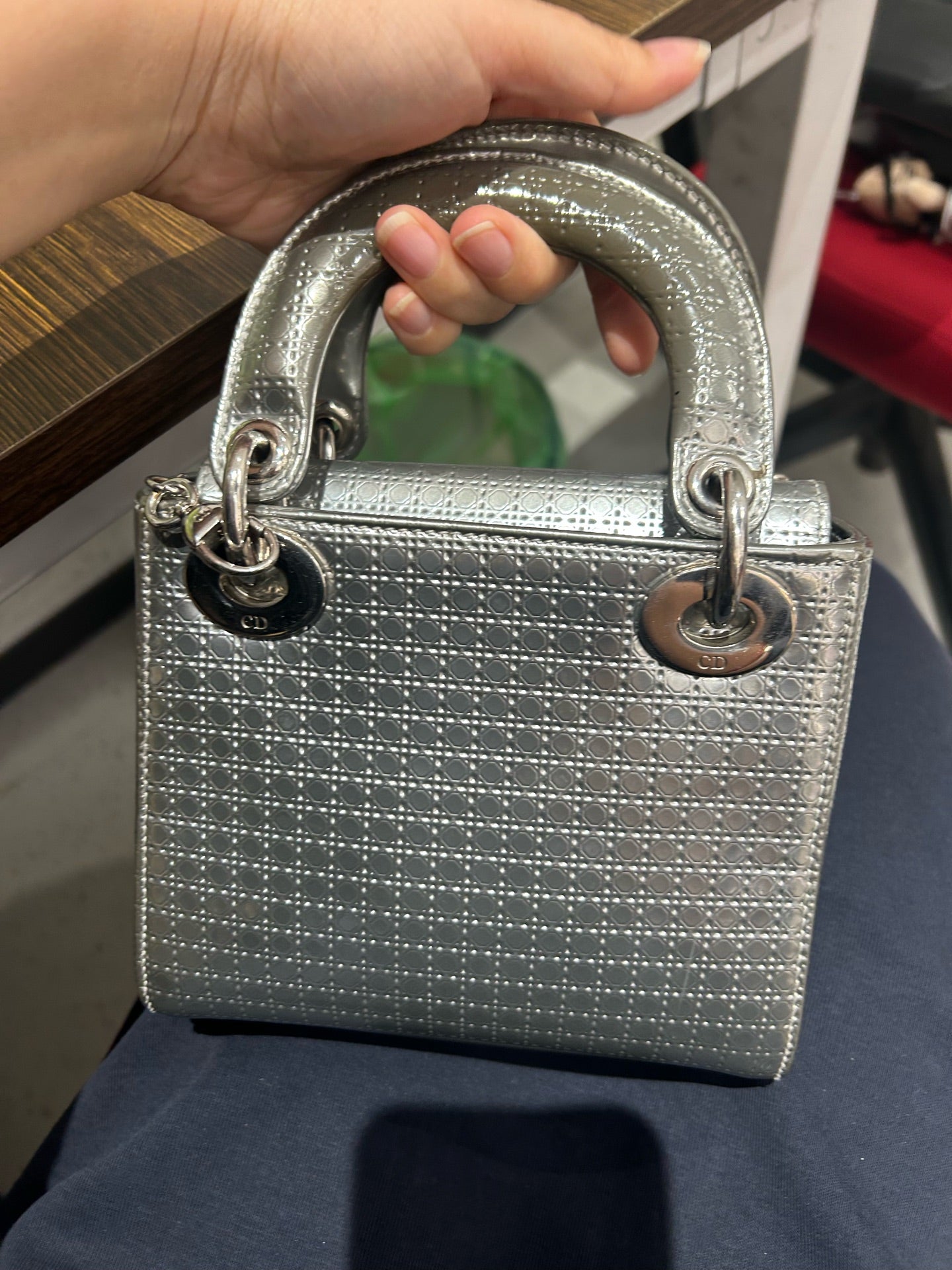 Dior Silver Crossbody